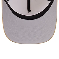 Men's New Era  Cream Detroit Lions Herringbone 9FIFTY A-Frame Snapback Hat