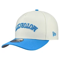 Casquette snapback New Era crème Detroit Lions Upside Down 9FIFTY pour homme