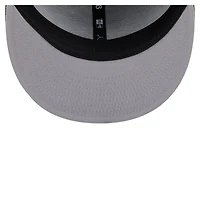Casquette snapback New Era 9FIFTY pour homme, marron foncé, motif camouflage Detroit Lions Burnt Wood.