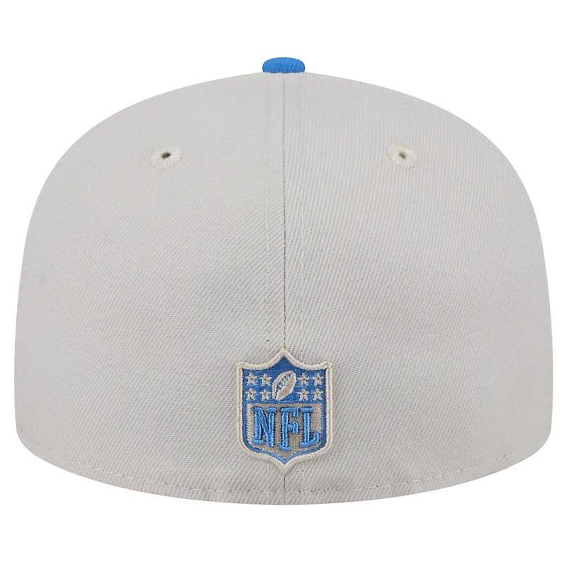 Casquette ajustée 59FIFTY Stoney des Detroit Lions New Era pour hommes