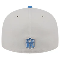 Casquette ajustée 59FIFTY Stoney des Detroit Lions New Era pour hommes