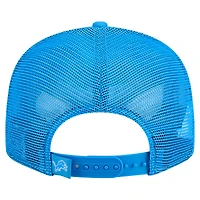 Men's New Era Gray/Blue Detroit Lions Outdoor Split Panel 9FIFTY Snapback Hat