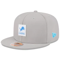 Men's New Era Gray Detroit Lions 2025 Sideline  59FIFTY Fitted Hat
