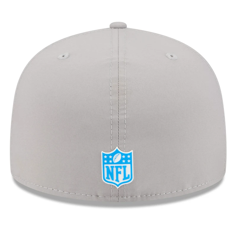 Men's New Era Gray Detroit Lions 2025 Sideline  59FIFTY Fitted Hat