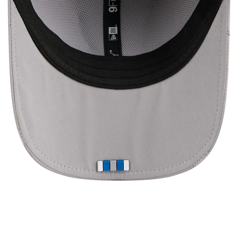 Men's New Era Gray Detroit Lions 2025 Sideline  M-Crown 9FORTY Adjustable Hat