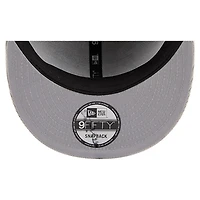 Casquette snapback 9FIFTY en velours côtelé gris Detroit Lions de New Era pour homme
