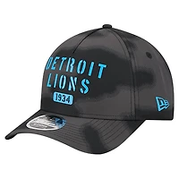 Men's New Era Gray Detroit Lions Halftone Camo 9FORTY Hat