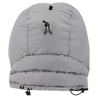 Men's New Era  Gray Detroit Lions Puffer Balaclava