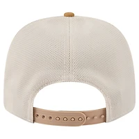 Men's New Era Light Beige Detroit Lions  Two-Tone Trucker 9SEVENTY Adjustable Hat