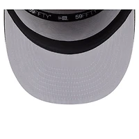 Men's New Era Olive/Brown Detroit Lions Two-Tone Color Pack Split Panel 59FIFTY Fitted Hat