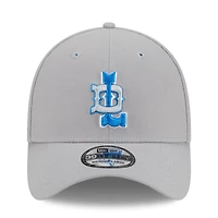 Men's New Era Silver Detroit Lions City Originals 39THIRTY Flex Hat