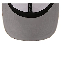 Men's New Era  Tan Detroit Lions Tonal Palm COOLERA 9SEVENTY Adjustable Trucker Hat