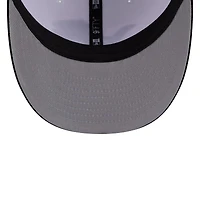 Men's New Era White/Black Detroit Lions 2026 NFL Draft Pre-Curved 9FIFTY Snapback Hat