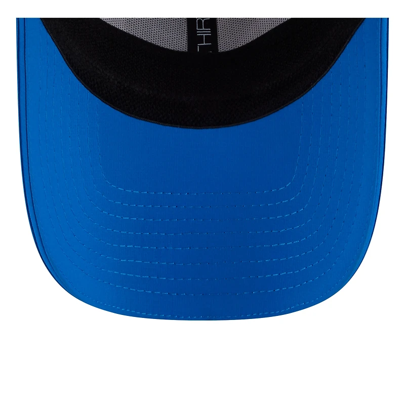 Men's New Era  White/Blue Detroit Lions 2025 NFL Training Camp 39THIRTY Flex Hat