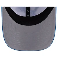 Men's New Era  White/Blue Detroit Lions Dashmark Rays 39THIRTY Flex Hat