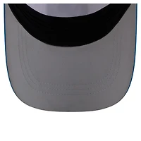 Men's New Era White/Blue Detroit Lions Patch 39THIRTY A-Frame M-Crown Perforated Flex Hat