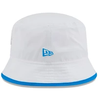 Men's New Era  White Detroit Lions 2025 NFL Training Camp Stretch Bucket Hat