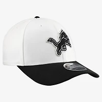 Casquette ajustable New Era blanche Detroit Lions 2026 NFL Draft 9SEVENTY COOLERA pour homme