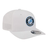 Men's New Era  White Detroit Lions COOLERA 9SEVENTY Adjustable Hat