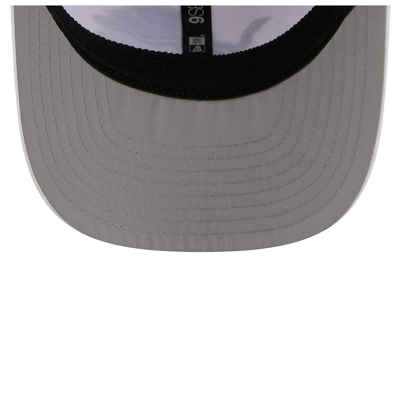 Men's New Era White Detroit Lions Name Plate 9SEVENTY Adjustable Hat