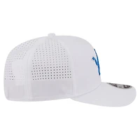 Men's New Era White Detroit Lions Name Plate 9SEVENTY Adjustable Hat