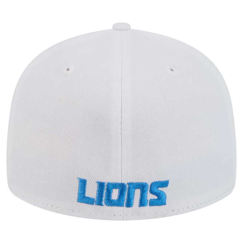 Casquette ajustée à profil bas 59FIFTY des Lions de Detroit Omaha New Era pour homme