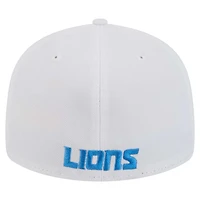 Casquette ajustée à profil bas 59FIFTY des Lions de Detroit Omaha New Era pour homme
