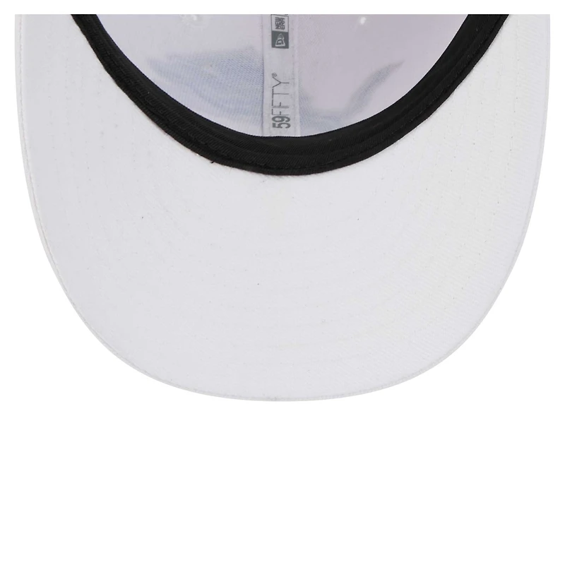 Casquette ajustée à profil bas 59FIFTY des Lions de Detroit Omaha New Era pour homme