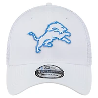 Casquette 39THIRTY Flex blanche des Detroit Lions pour homme de New Era