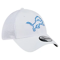 Casquette 39THIRTY Flex blanche des Detroit Lions pour homme de New Era