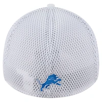 Casquette 39THIRTY Flex blanche des Detroit Lions pour homme de New Era