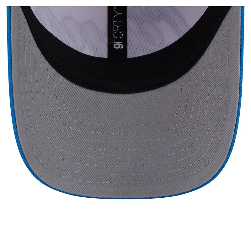 Casquette ajustable New Era blanche Detroit Lions Team Loyal A-Frame 9FORTY pour homme