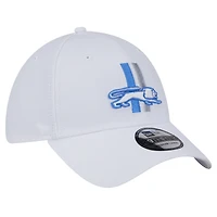 Casquette 39THIRTY Flex blanche Detroit Lions de New Era pour homme