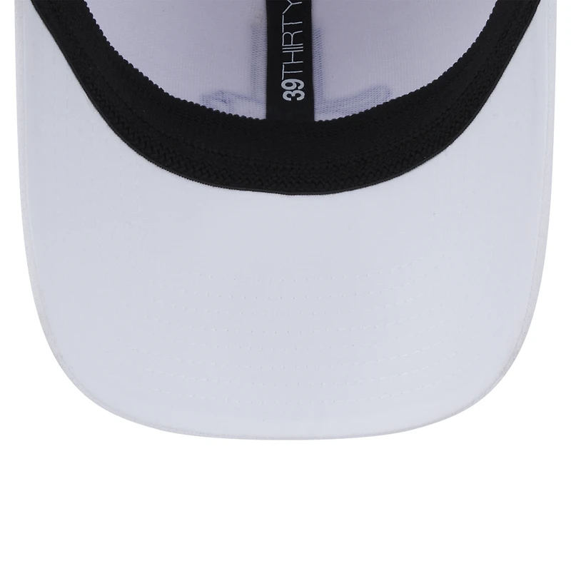 Casquette 39THIRTY Flex blanche Detroit Lions de New Era pour homme