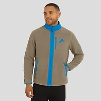Men's NFL x Darius Rucker Collection by Fanatics  Tan Detroit Lions Heavyweight Polar Fleece Full-Zip Jacket