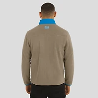 Men's NFL x Darius Rucker Collection by Fanatics  Tan Detroit Lions Heavyweight Polar Fleece Full-Zip Jacket