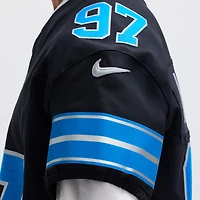 Men's Nike Aidan Hutchinson Black Detroit Lions Alternate Vapor F.U.S.E. Elite Jersey