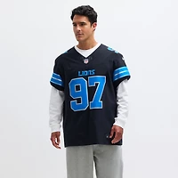 Maillot Nike Alternate Vapor F.U.S.E. Elite noir pour homme des Detroit Lions Aidan Hutchinson