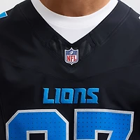 Men's Nike Aidan Hutchinson Black Detroit Lions Alternate Vapor F.U.S.E. Elite Jersey