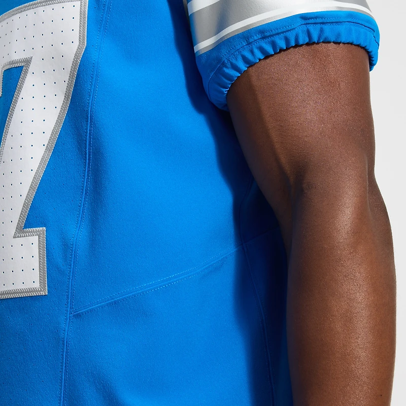 Maillot Nike Alternate Vapor F.U.S.E. Elite bleu pour homme des Detroit Lions Aidan Hutchinson