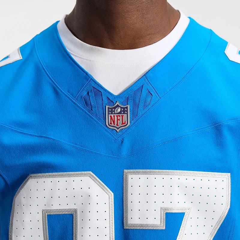 Men's Nike Aidan Hutchinson Blue Detroit Lions Alternate Vapor F.U.S.E. Elite Jersey