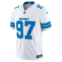 Nike Aidan Hutchinson pour homme Blanc Detroit Lions Vapor F.U.S.E. Maillot limité