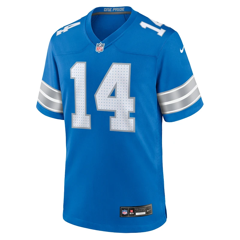 Maillot de match Nike Amon-Ra St. Brown bleu Detroit Lions pour homme