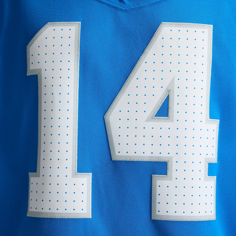 Men's Nike Amon-Ra St. Brown Blue Detroit Lions Vapor F.U.S.E. Stitched Limited Jersey