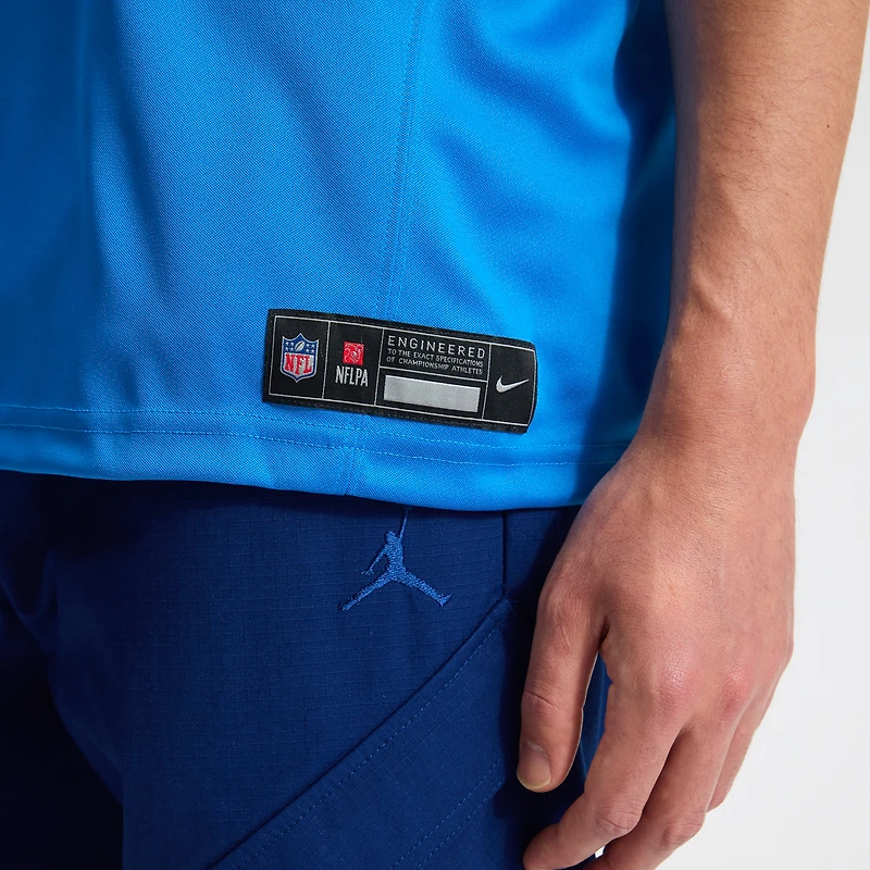 Maillot Nike Amon-Ra St. marron et bleu Detroit Lions Vapor F.U.S.E. édition limitée cousue pour homme