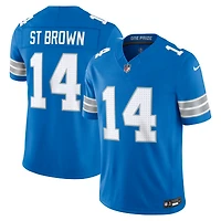 Maillot Nike Amon-Ra St. marron et bleu Detroit Lions Vapor F.U.S.E. édition limitée cousue pour homme