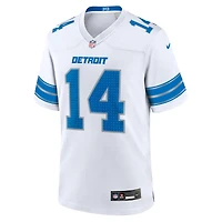 Men's Nike Amon-Ra St. Brown White Detroit Lions Game Jersey