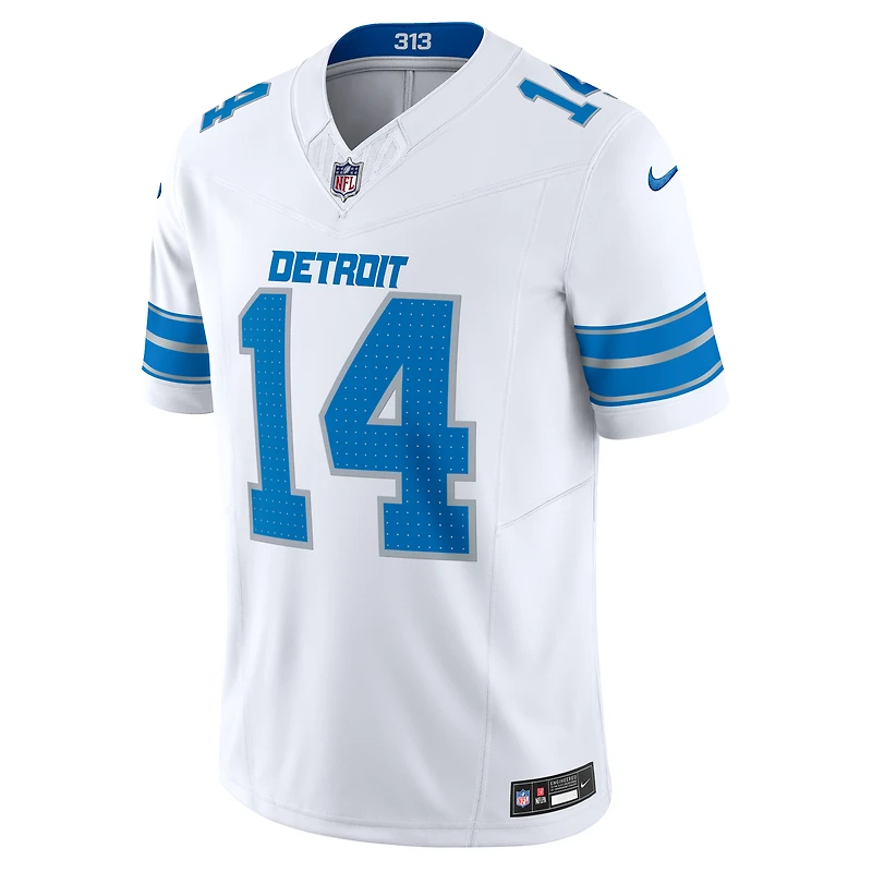 Men's Nike Amon-Ra St. Brown White Detroit Lions Vapor F.U.S.E. Limited Jersey