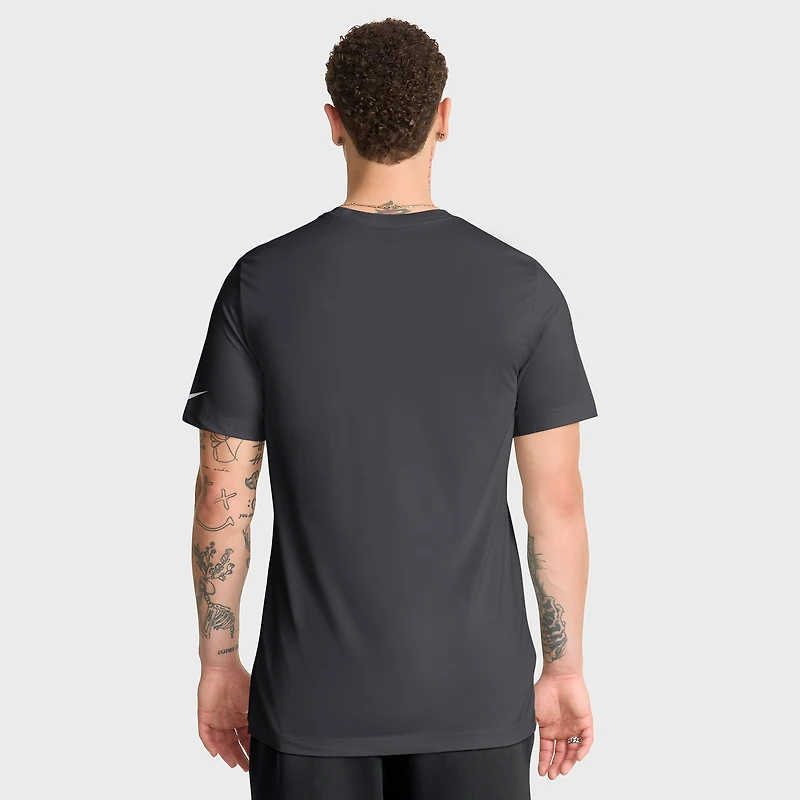 Men's Nike Anthracite Detroit Lions Legend Icon Dri-FIT T-Shirt