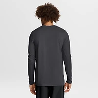 Men's Nike Anthracite Detroit Lions Primetime Legend Icon Performance Long Sleeve T-Shirt